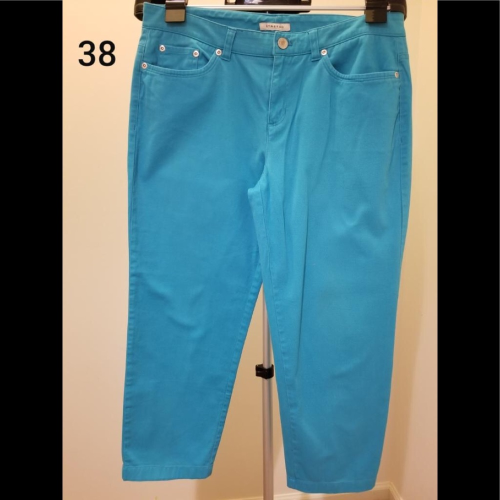 Jones New York sport turquoise pants